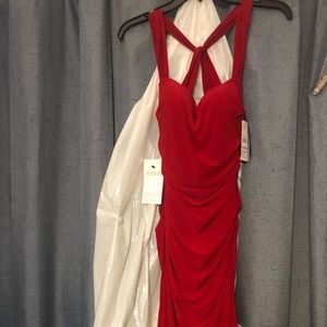 Red dress, Laundry by Shelli Segal NWT size 6